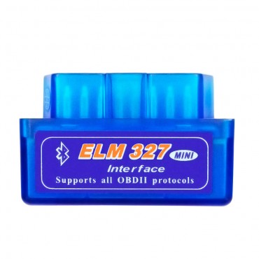 bluetooth V2.1 Mini Elm327 OBD2 Scanner EOBD Car Diagnostic Tool Code Reader For Android Windows Symbian