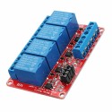 12V 1 / 2 / 4 / 8 Channel Relay High Low Level Optocoupler Module For PI