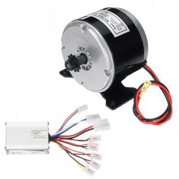 24V 250W Brushed Motor With Controller For 25H Chain Electric Bicycle Scooter E-Bike