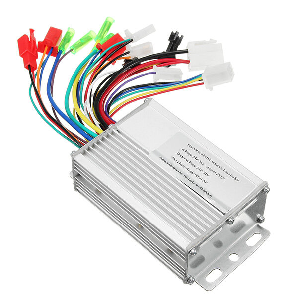 24V 250W Brushless Motor Electric Speed Controller Box for E-bike Scooter