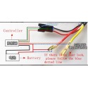 24V 250W Motorcycle Brush Speed Controller & Scooter Throttle Twist Grips