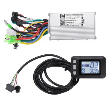 24V/36V48V/60V 250W/350W LCD Brushless Motor Controller Battery Speed For MTB E-Bike Scooter