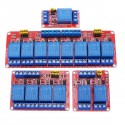 5V 1 / 2 / 4 / 8 Channel Relay High Low Level Optocoupler Module For PI