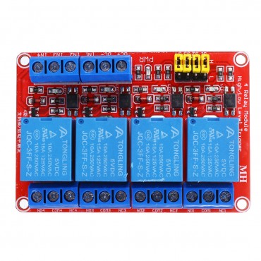 5V 1 / 2 / 4 / 8 Channel Relay High Low Level Optocoupler Module For PI
