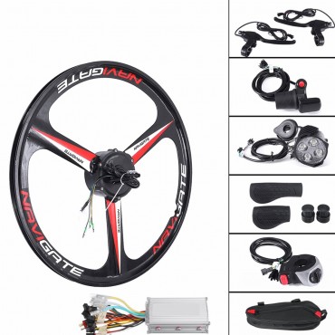 26inch 36V 300W Electric Bicycle Rear Wheel Hub Motor E-Bike Cycling Conversion Kit 25KM/H