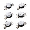 10Pcs 250V 10A KSD301 Normal Open 120° Thermostat Temperature Thermal Controller Control Switch