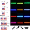 12V 1PC/2PCS 3FT/4FT/5FT 5050 RGB 300 LED Whip Light Flagpole Lamp For Jeep ATV UTV