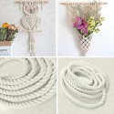 12mm 1M/2M/3Meter/4M/5M Macrame Rope Twisted String Cotton Cord For Handmade Natural Beige Rope DIY Home Wedding Accessories Gift