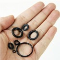 225PCS Assorted O RING SET Black Rubber Seals Sink Tap Washers Plumbing Air Gas