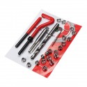 25Pcs M8 x 1.25 x 8mm Helicoil Compatible Thread Tap Repair Tool Cutter Kit Insert