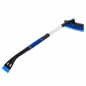 3-IN-1 Rotating Telescopic Snow Shovel Vehicle Winter Shoveling Snow Removing Brush Ice Scraper