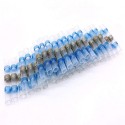 30PCS Solder Seal Heat Shrink Butt Splice Connectors Fully Insulated Waterproof Soldering Sleeve Tube Marine Automotive Copper