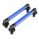 75mm Front Bumper Splitter Rods Adjustable Front Rear Car Protector Lip Tie Bars Support Kit Universal
