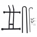 Adjustable L-Shape Bicycle Stand Coated Floor Stand Bike Display Rack Holder