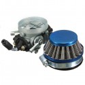 Carb Carburetor+Air Filter For 49cc 50cc 60 66 80cc 2 Stroke Motorized Bike