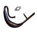 Exhaust Muffler Pipe For 50cc 60cc 80cc Bike Gas Engine Motor Parts Reduce Noise