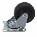 Heavy Duty 2inch 50mm Swivel Castor Wheel for Shopping Cart Trolley Caster Rubber