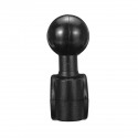 Mini Rail Base with 1inch Ball For Motorcycle 0.35inch to 0.61inch Diameter Handlebar Mount