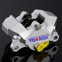 Motorcycle Rear Caliper Brake Pump With Pads Under The Double Pistion Hole Small Crabs Caliper Power Universal