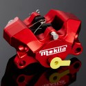 Motorcycle Rear Caliper Brake Pump With Pads Under The Double Pistion Hole Small Crabs Caliper Power Universal