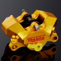 Motorcycle Rear Caliper Brake Pump With Pads Under The Double Pistion Hole Small Crabs Caliper Power Universal