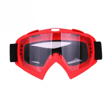 Skiing Goggles Snowboard Ski Eyewear Anti-UV Glasses For Motorcycle Motocross Transparent Lens