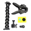 A set of Flexible Clamp Serpentine Arm Clip for Xiaomi Yi Action Camera