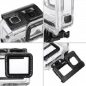 Camera Waterproof Housing Case Diving Touch Screen Cover For Gopro Hero 7 Silver White