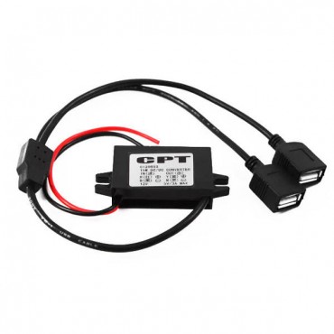 Car Conversion Voltage Cable Transfer Voltage Wire 12V to 5V for Auto DVR GPS