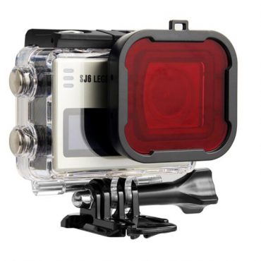 Accessories Dive Cullender Red Cullender For SJ6 LEGEND Action Sport Camera