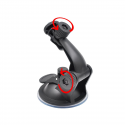 Camera Full Rotation Car Windshield Window Suction Cup Mount for One X or EVO