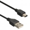 USB 2.0 A Male to Mini 5 Pin B Charging Cable Cord 75cm for DVR GPS PC Camera MP3