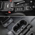 19 Pcs Rubber Car Interior Door Non-slip Cup Slot Pad Dustproof Mat for Jeep for Wrangler JL 2018