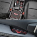 19 Pcs Rubber Car Interior Door Non-slip Cup Slot Pad Dustproof Mat for Jeep for Wrangler JL 2018