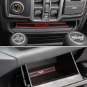 19 Pcs Rubber Car Interior Door Non-slip Cup Slot Pad Dustproof Mat for Jeep for Wrangler JL 2018