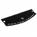 Black Car Dashmat Dashboard Mat Dash Cover Sun Visor Pad For Jaguar XF 2009-2015