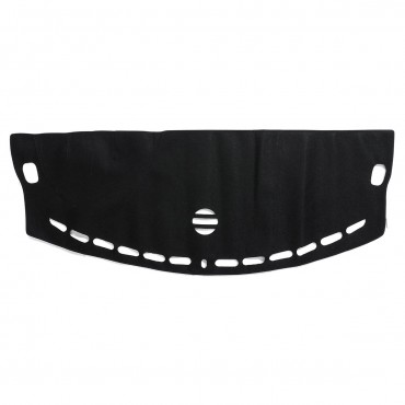 Black Car Dashmat Dashboard Mat Dash Cover Sun Visor Pad For Jaguar XF 2009-2015