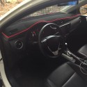 Polyester Non-Slip Car Dash Mat Dashboard Cover Pad Sunshade Dashmat for Toyota Corolla 2014-2018