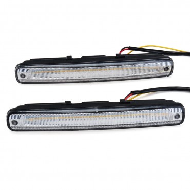 10W 1200LM Car LED Daytime Running Light DRL Turn Signal Indicators Fog Stop Lamp