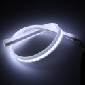 2PCS Switchback LED Strip Daytime Running Lights DRL Sequential Flow Turn Signal 45cm/60cm