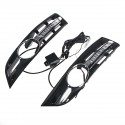 2Pcs Car LED DRL Lights Daytime Running Lamps 6000K For VW Passat B6 2007- 2011