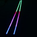 2in1 60CM 5050 36LED 12V RGB Flexible Car Truck Grille Strip Light Atmosphere Lamp