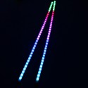 2in1 60CM 5050 36LED 12V RGB Flexible Car Truck Grille Strip Light Atmosphere Lamp