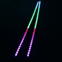 2in1 60CM 5050 36LED 12V RGB Flexible Car Truck Grille Strip Light Atmosphere Lamp