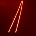 2in1 60CM 5050 36LED 12V RGB Flexible Car Truck Grille Strip Light Atmosphere Lamp