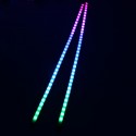 2in1 60CM 5050 36LED 12V RGB Flexible Car Truck Grille Strip Light Atmosphere Lamp