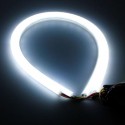 2pcs 60cm White&Amber LED Strip Light DRL 12V