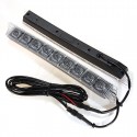 30cm 9 LED Car Daytime Running Lights DRL Spot Driving Lamp White 2PCS Universal for Audi/Porsche