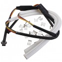 30cm White Amber Switchback Headlight LED Strip Drl Run Light