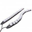 6/8/9/12/14/16 LED Super White DRL Daytime Running Light Driving Fog Lamp DC-12V